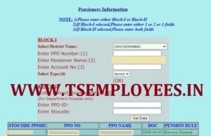 Telangana Pensioners Payment Information Telangana Pensioners Monthly Pay Slip Pension Amount Status PPO Number Search TS State treasury pensioners Pension amount status Pension Pay slips search PPO ID Pension status enquiry TS retired employees pension account slips income tax software to pensioners TG Pensioners list PPO status